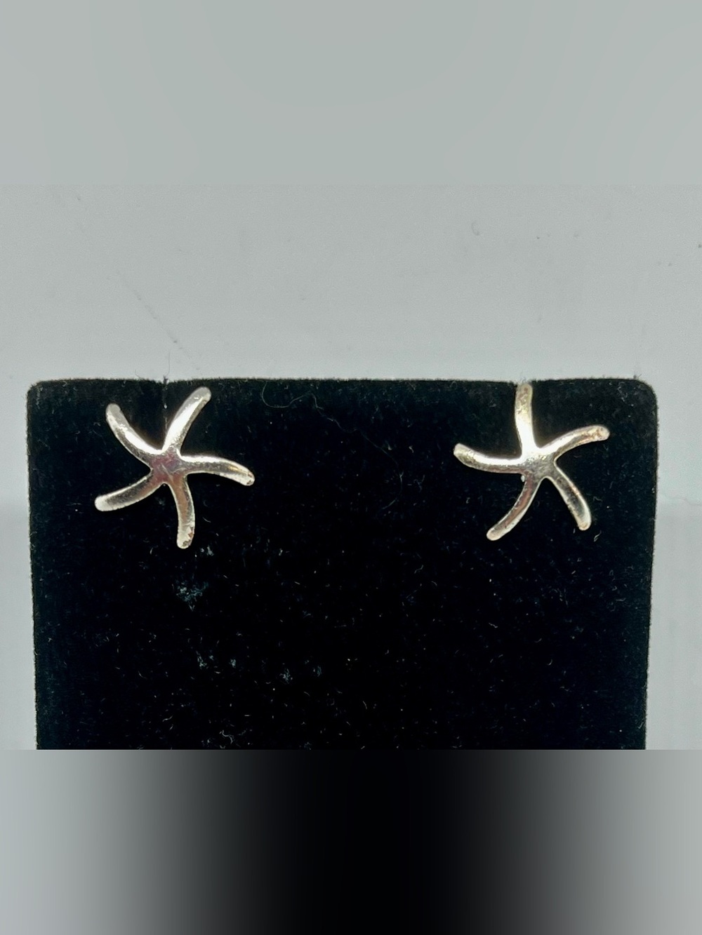 Sterling Silver Starfish Stud Earrings